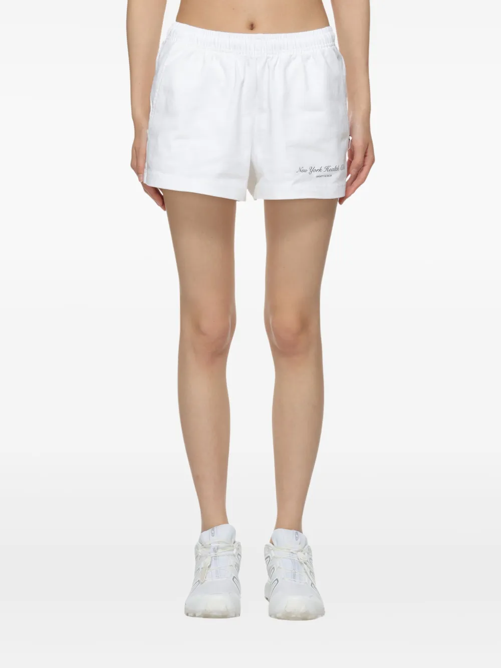 Sporty & Rich NY Health Club Disco shorts Wit