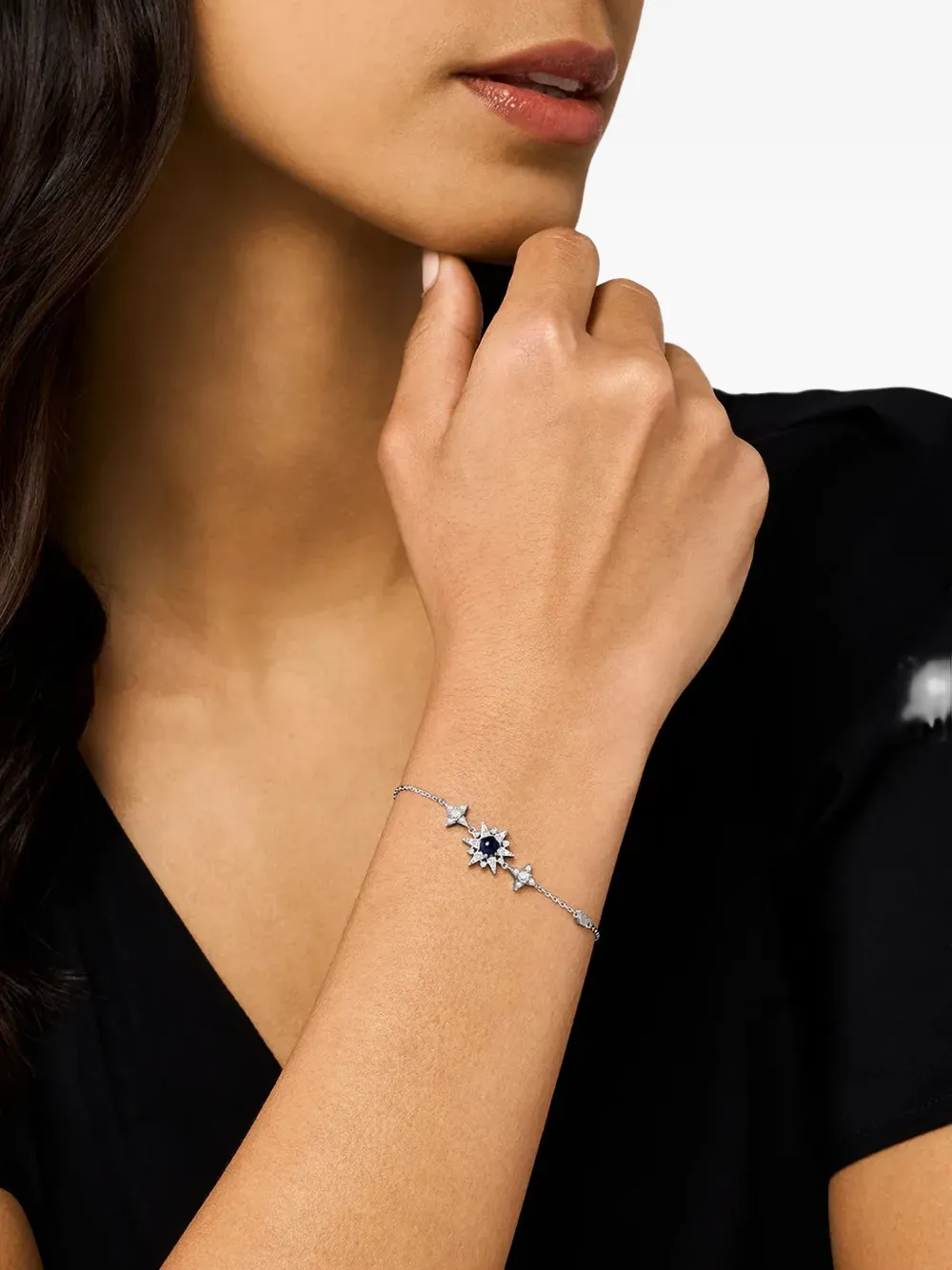 Emporio Armani star-detail bracelet - Zilver