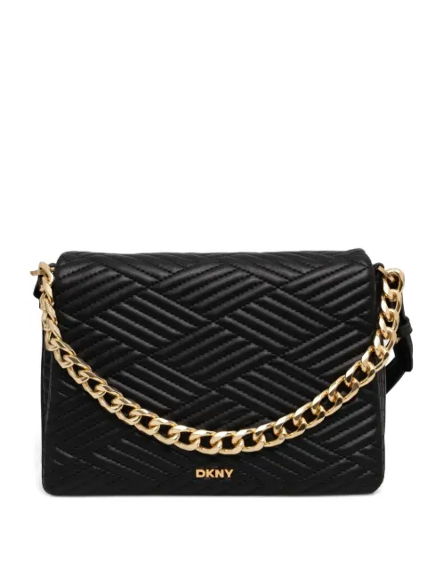 DKNY شنطة كروس ببروش شعار الماركة
