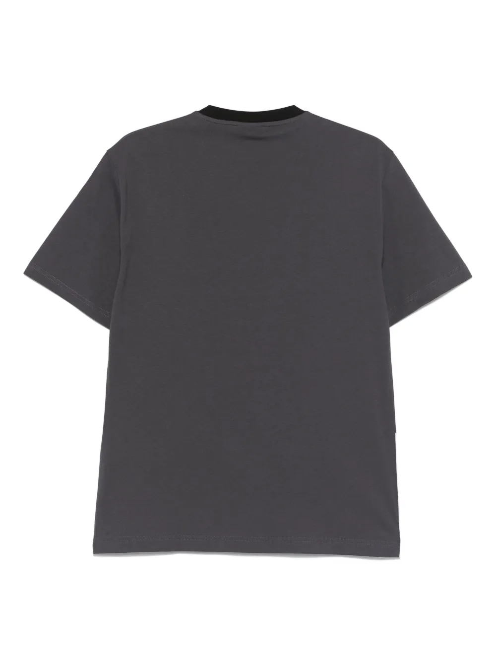 Ea7 Emporio Armani T-shirt met colourblocking - Zwart