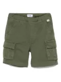 Il Gufo twill cargo shorts - Green