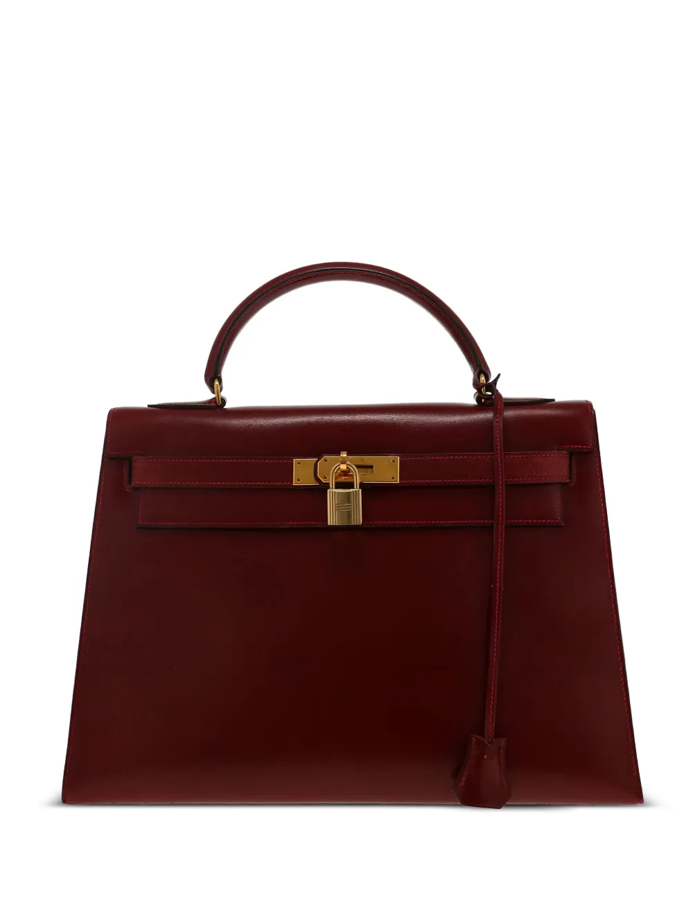 Hermès Pre-Owned 1980 ケリー 32 ハンドバッグ - レッド Hermès Pre-Owned 1980 ケリー 32 ハンドバッグ - レッド