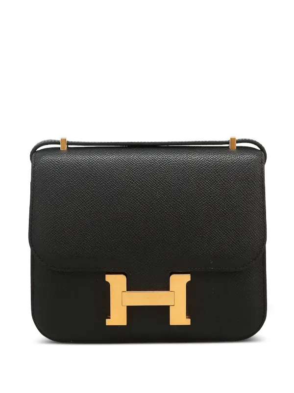 Hermès Pre-Owned 2023s コンスタンス ショルダーバッグ | ブラック
