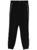 Moncler Grenoble jersey-texture track pants - Black