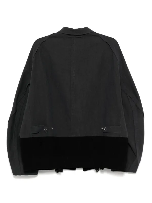 Undercover Panelled Shirt Jacket | Grey | FARFETCH