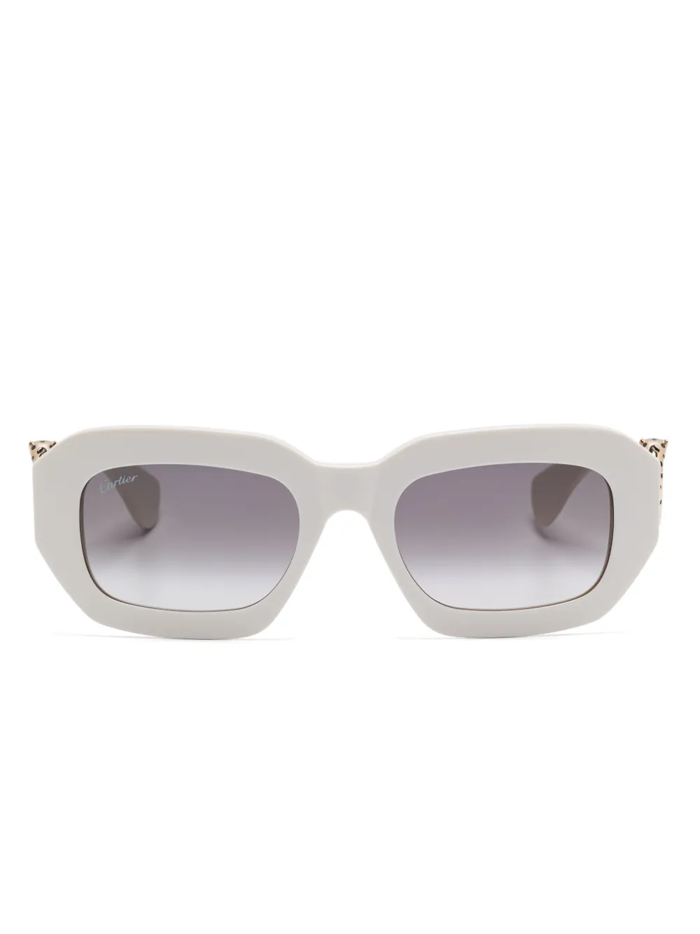 Cartier Eyewear CT0546S サングラス - ホワイト Cartier Eyewear CT0546S サングラス - ホワイト