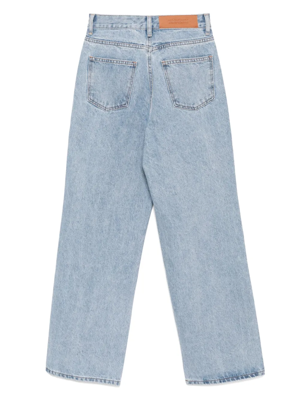 Kimhekim Jeans met wijde pijpen - Blauw