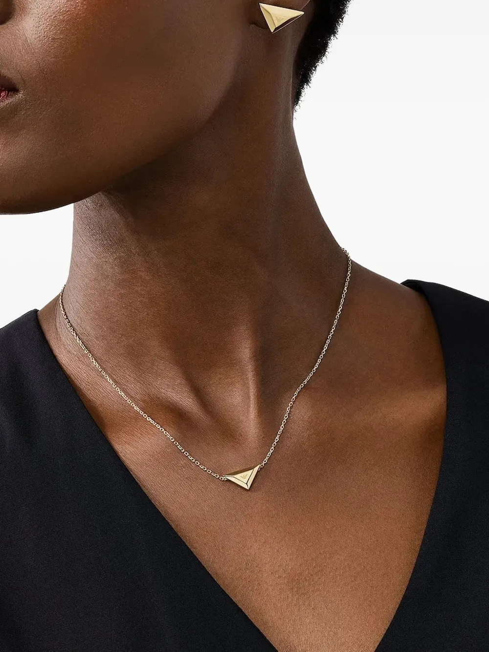Emporio Armani Sieradenset met logobedel - Goud