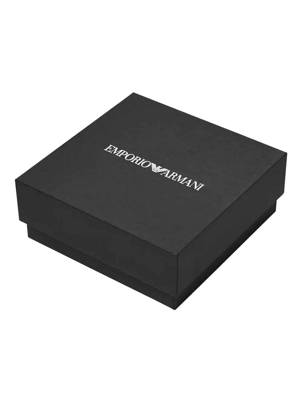 Emporio Armani Logo-pendant Jewellery Set In Gold