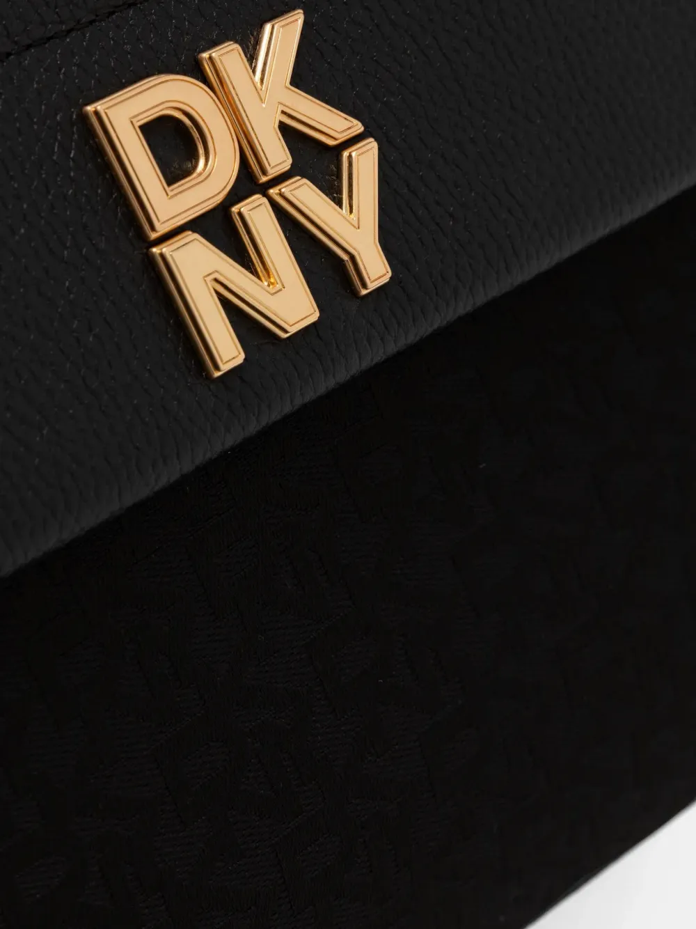 DKNY Heuptas met logoplakkaat Zwart