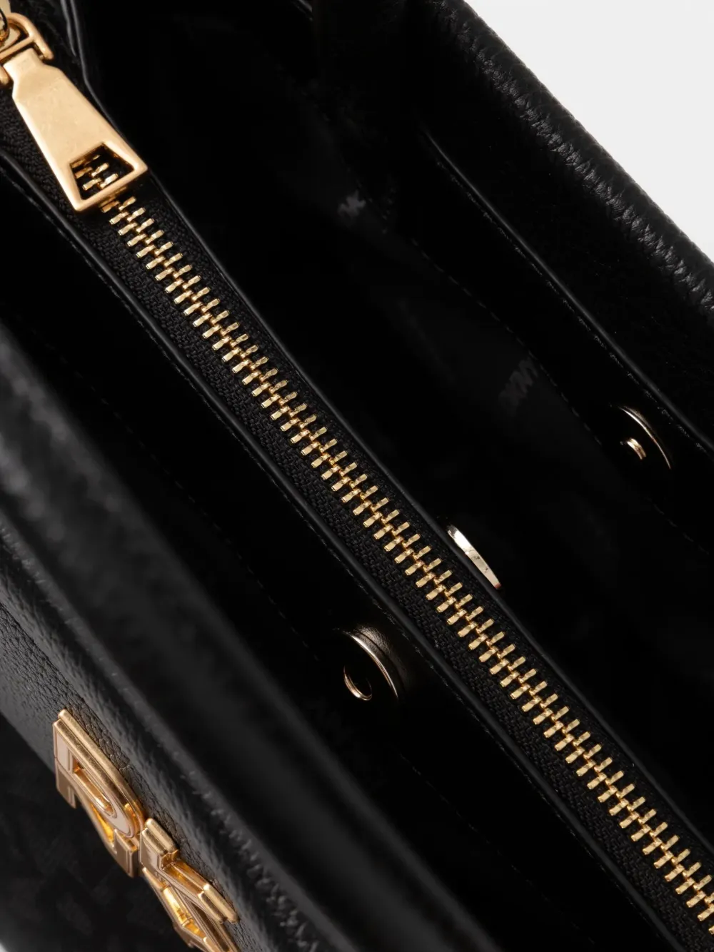 DKNY Heuptas met logoplakkaat Zwart