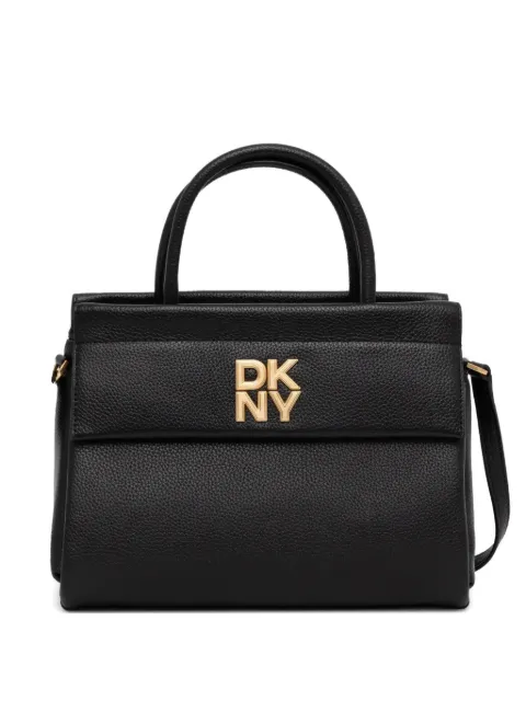 DKNY logo-appliqué tote bag
