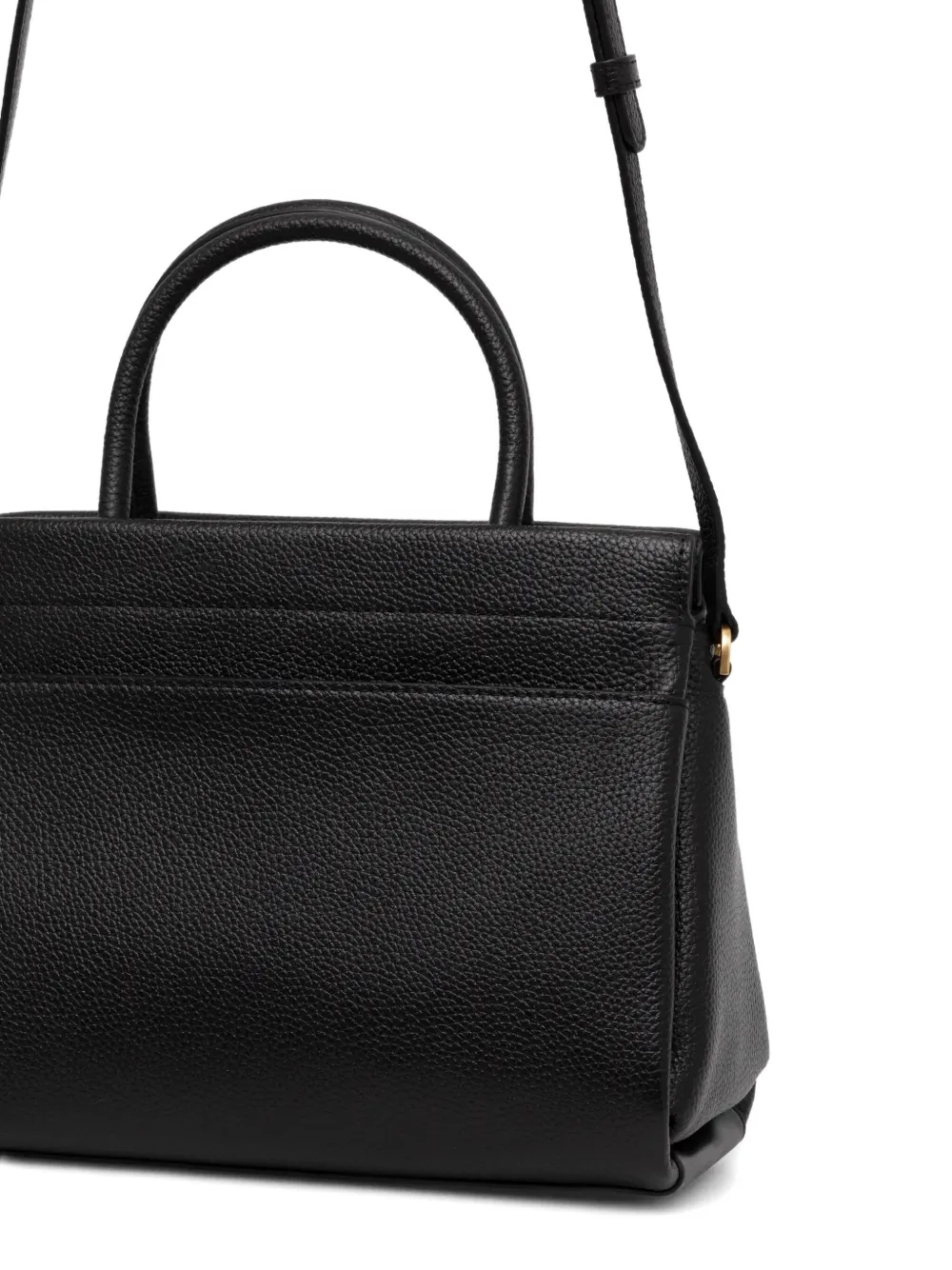 DKNY Shopper met logo-applicatie Zwart