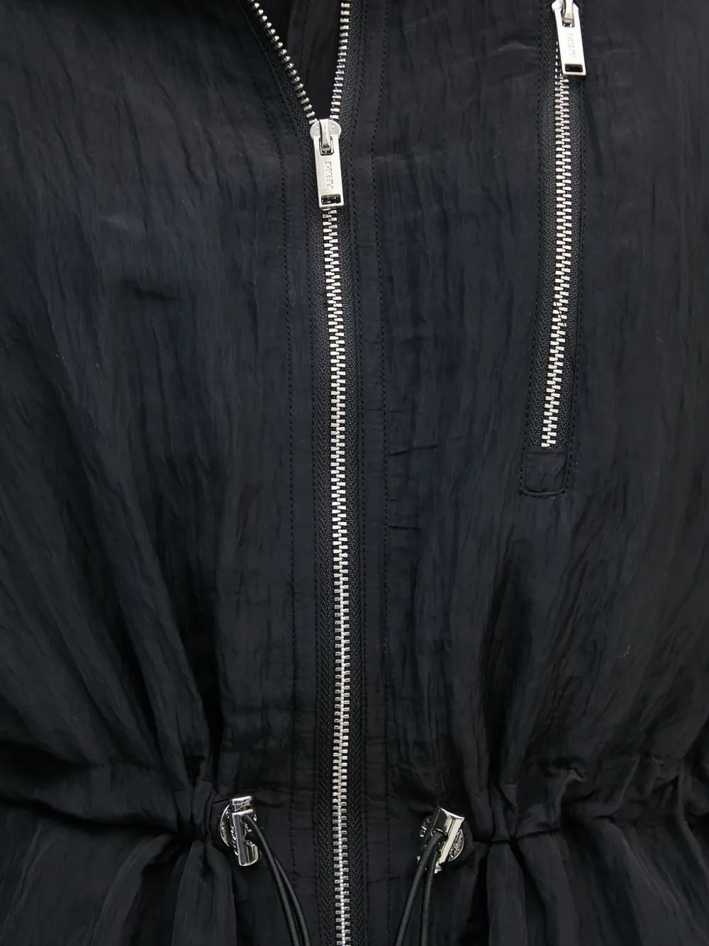 DKNY Jack met gekreukt effect en rits Zwart