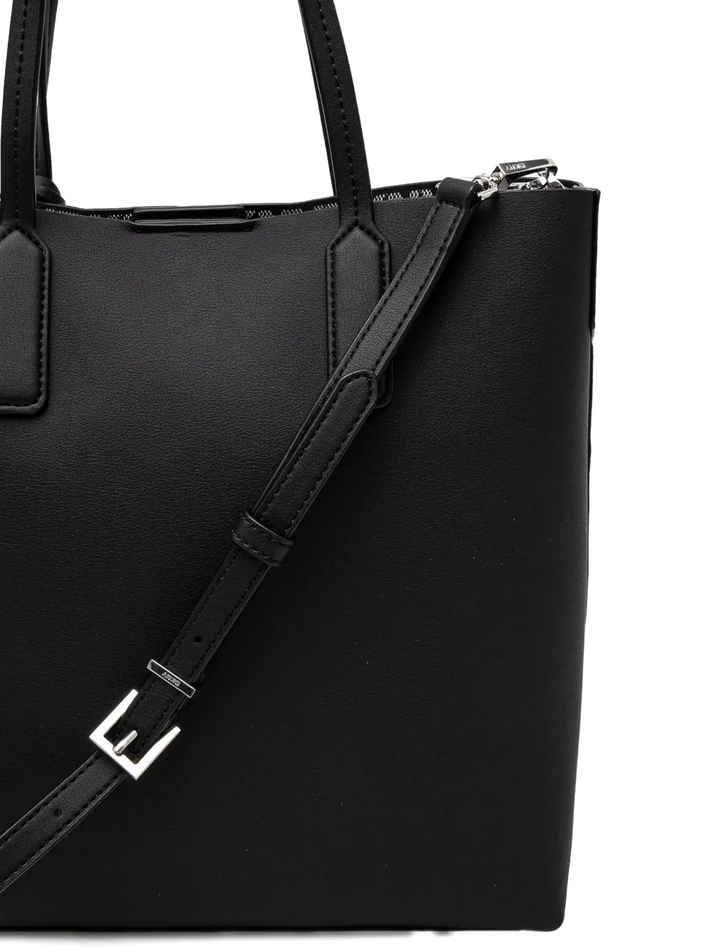 DKNY Shopper met logo-applicatie Zwart