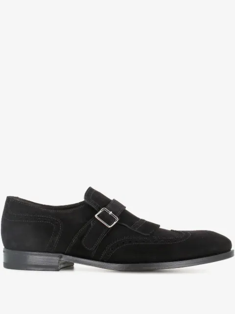 Henderson Baracco suede monk shoes