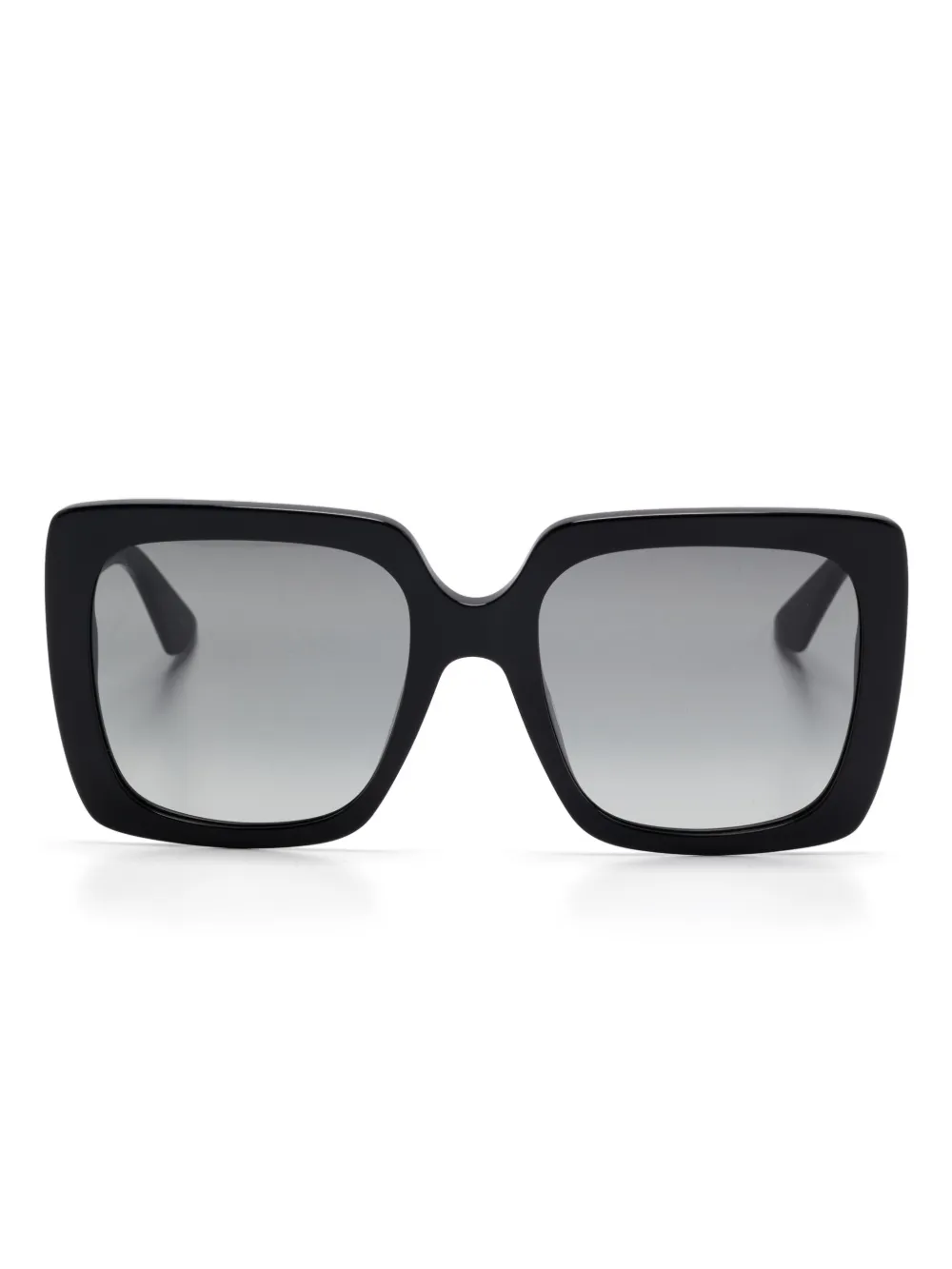 Gucci Pre-Owned oversize-frame sunglasses | Black | Image 1