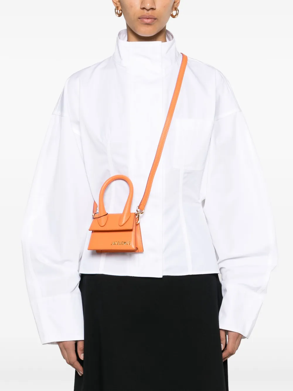 Jacquemus Pre-Owned Le Chiquito kleine tas - Oranje