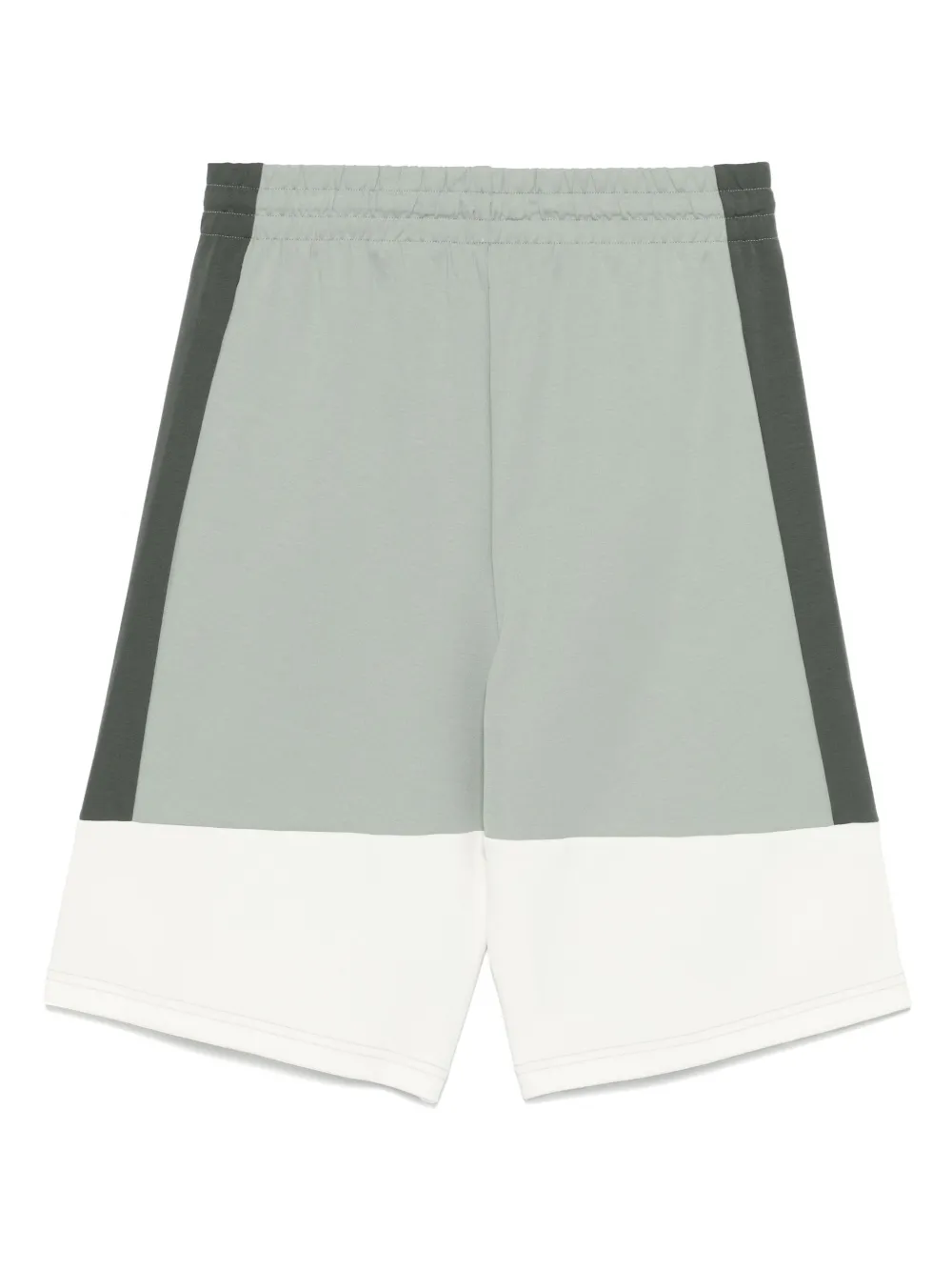 Ea7 Emporio Armani Shorts met colourblocking - Groen