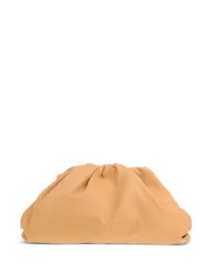 Bottega Veneta Pre-Owned ザ ポーチ レザークラッチバッグ | ブラウン