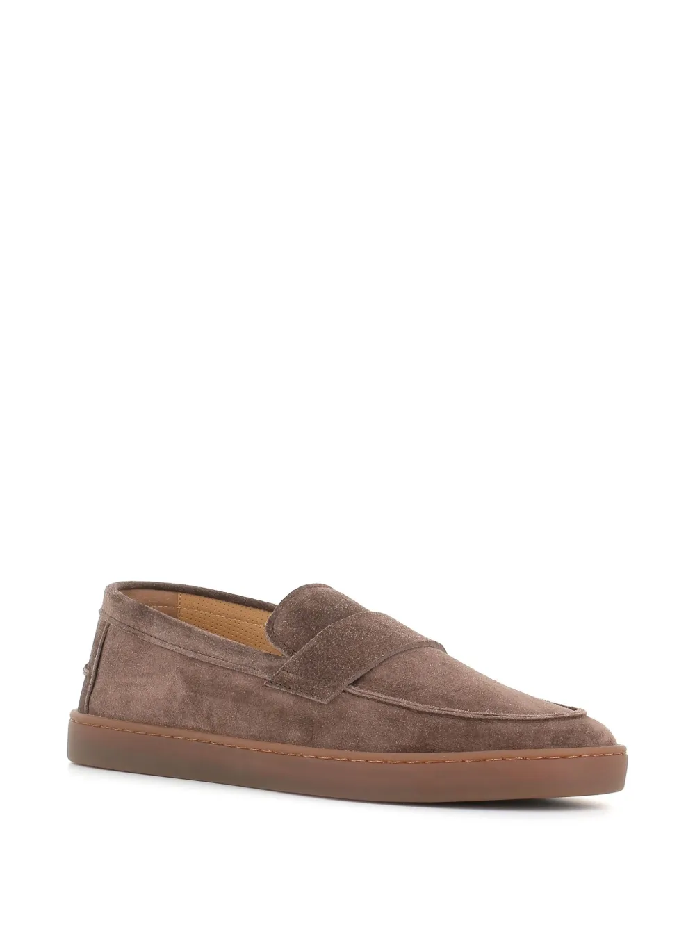 Henderson Baracco suede loafers - Bruin