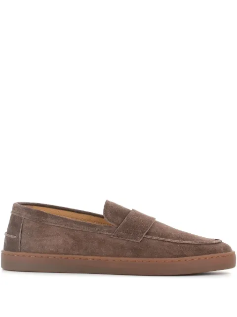 Henderson Baracco mocassins en daim