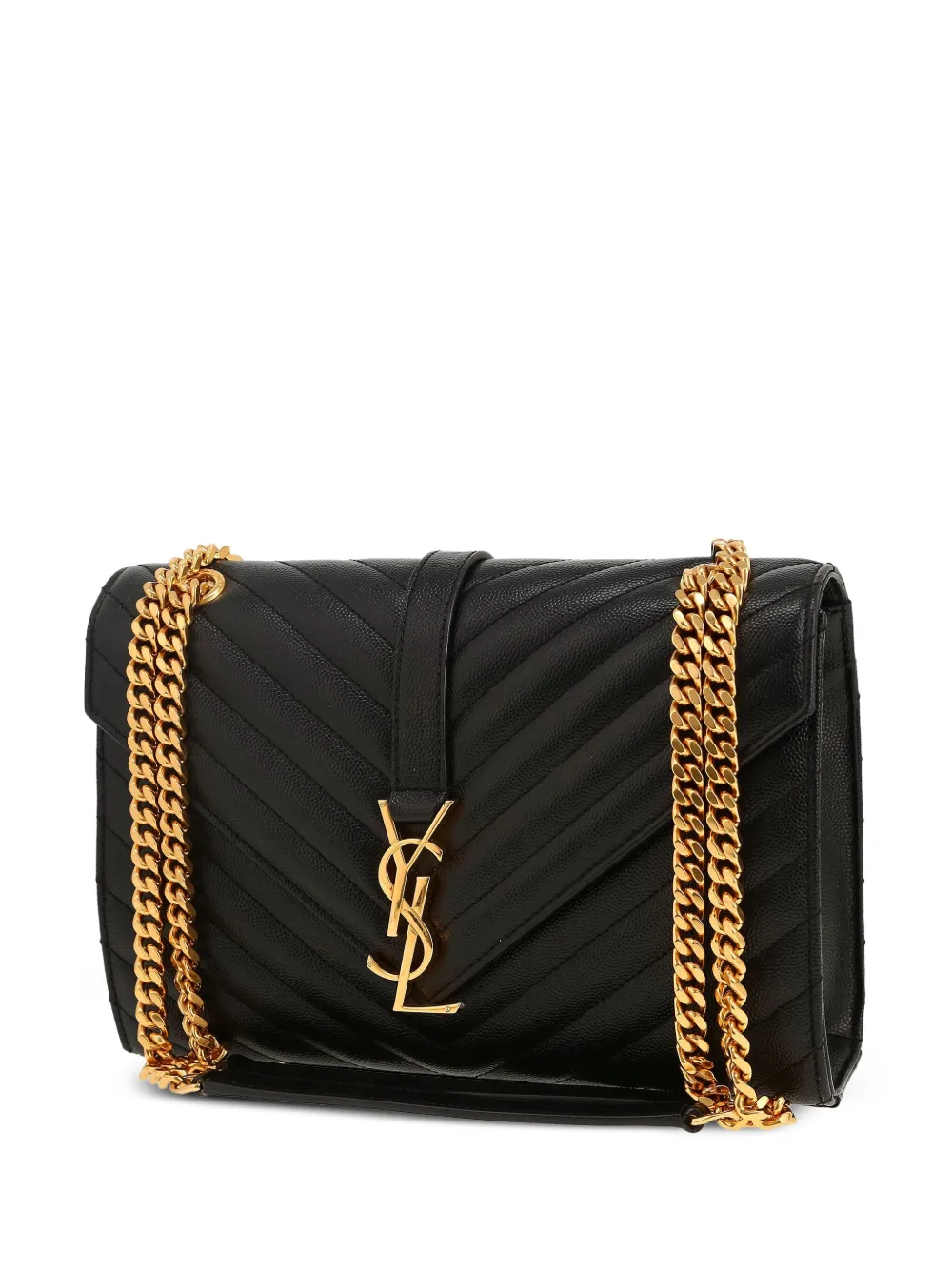 Saint Laurent Pre-Owned 2020s medium Envelope shoulder bag | Black | Image 1