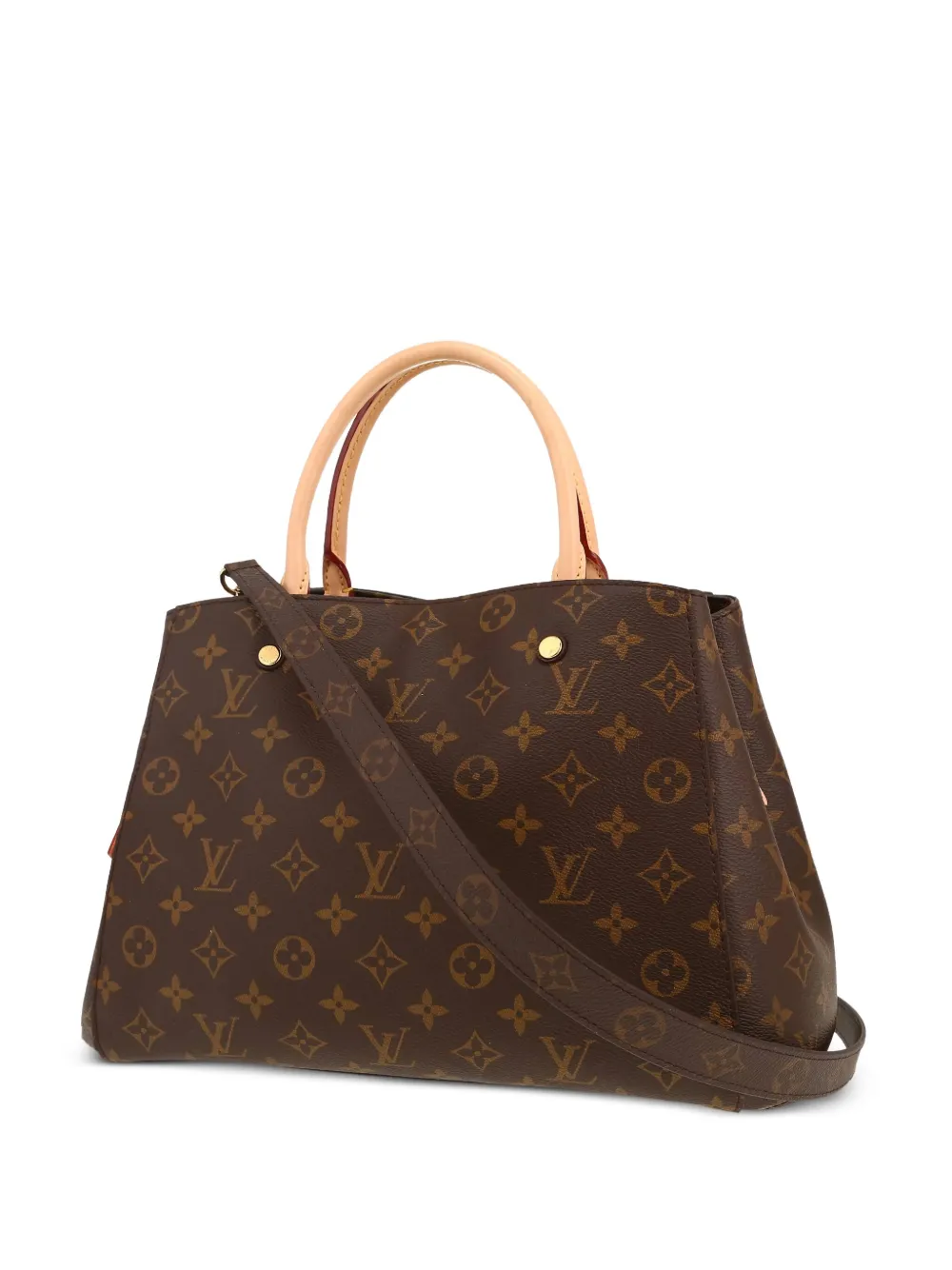 Louis Vuitton Pre-Owned 2020s モンテーニュ ハンドバッグ M - ブラウン Louis Vuitton Pre-Owned 2020s モンテーニュ ハンドバッグ M - ブラウン