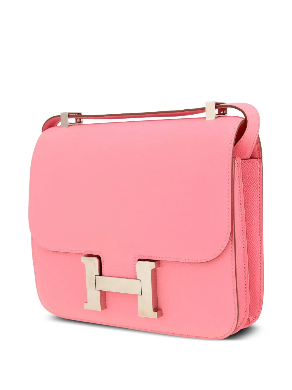 Pre-owned Hermes 2020 Constance Shoulder Bag In Pink