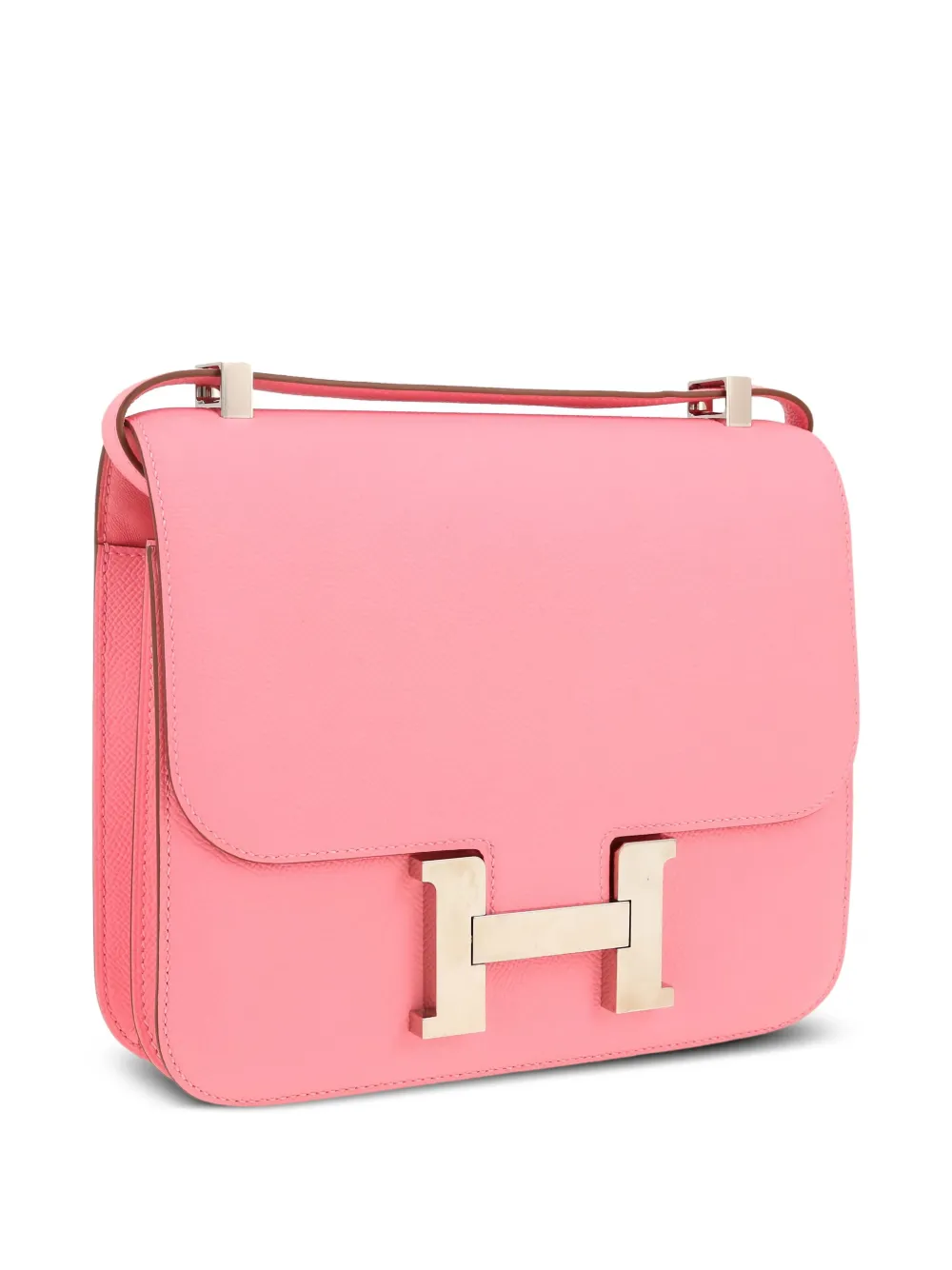 Pre-owned Hermes 2020 Constance Shoulder Bag In Pink