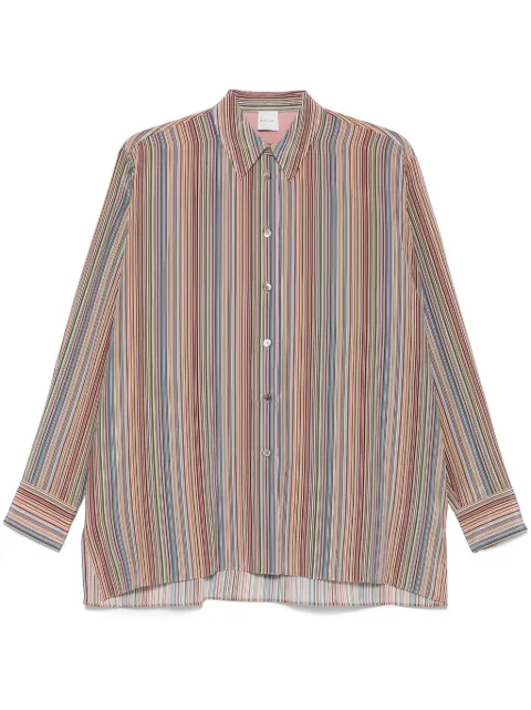 Paul Smith camisa Artist Stripe