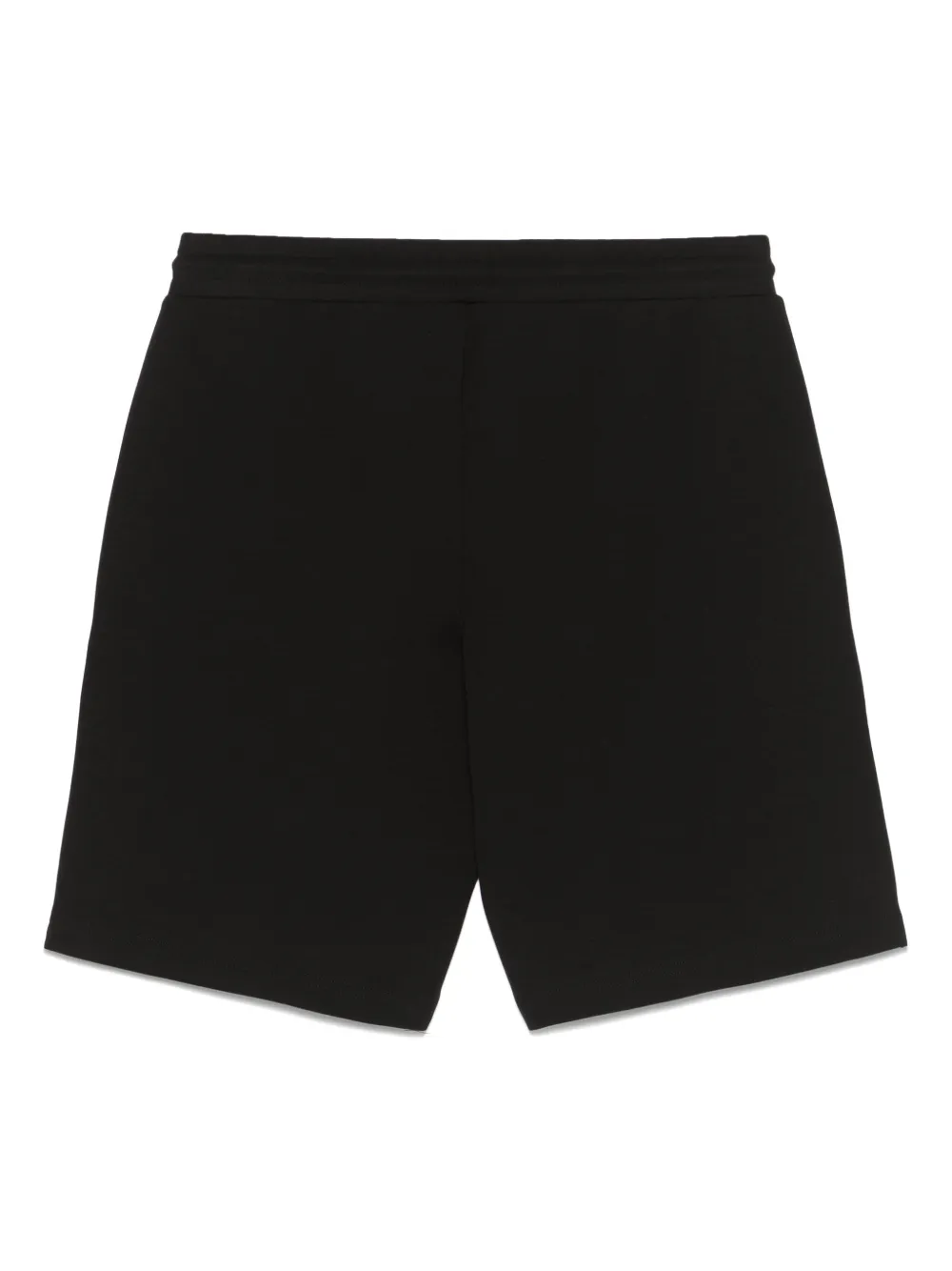 Ea7 Emporio Armani Shorts met logopatch - Zwart