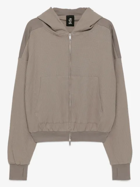 Thom Krom waffle-effect hoodie