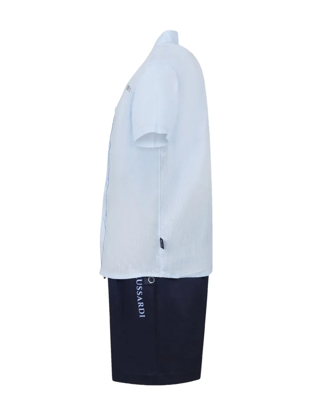 TRUSSARDI JUNIOR Katoenen T-shirt en shorts Blauw
