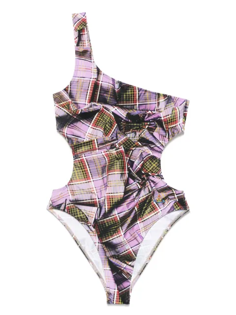 Vivienne Westwood one-shoulder swimsuit 