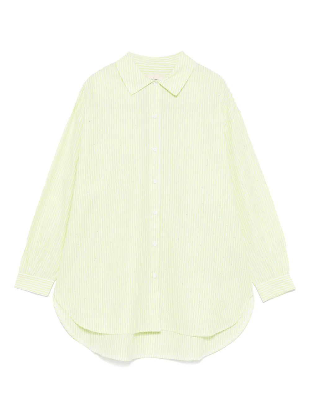 Douuod Kids Shirt met krijtstreep Groen