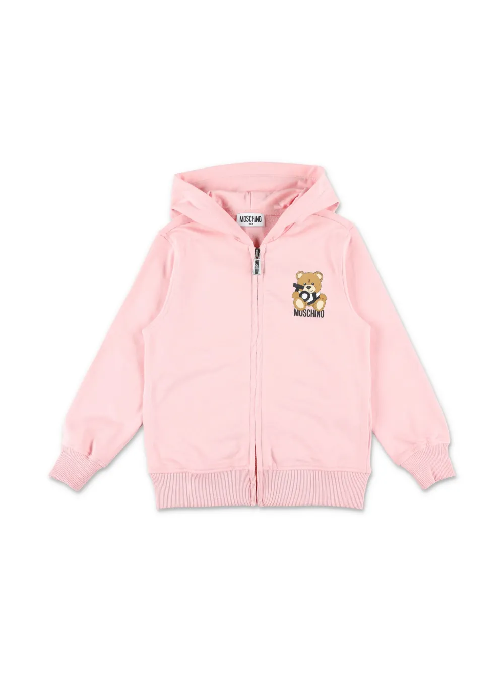 Moschino Kids Leo Teddy tracksuit set - Roze