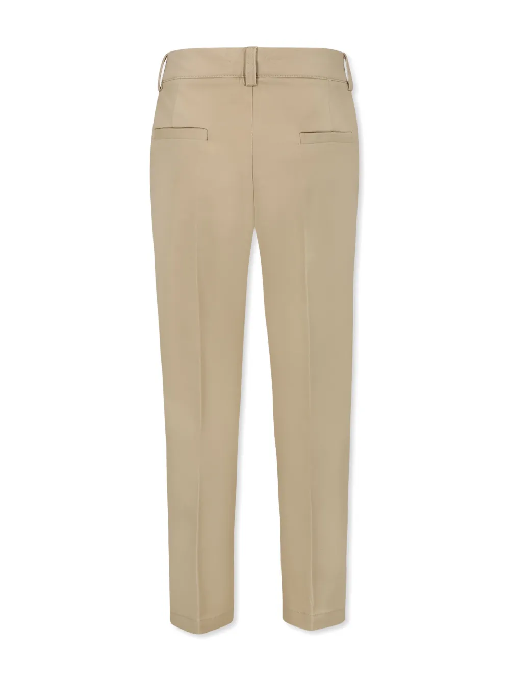 TRUSSARDI JUNIOR straight-leg trousers - Beige