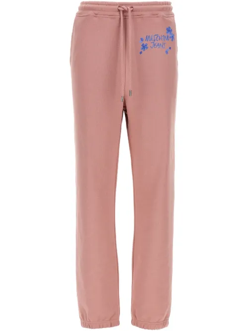 Pantalon de jogging à logo imprimé - MOSCHINO JEANS - Modalova