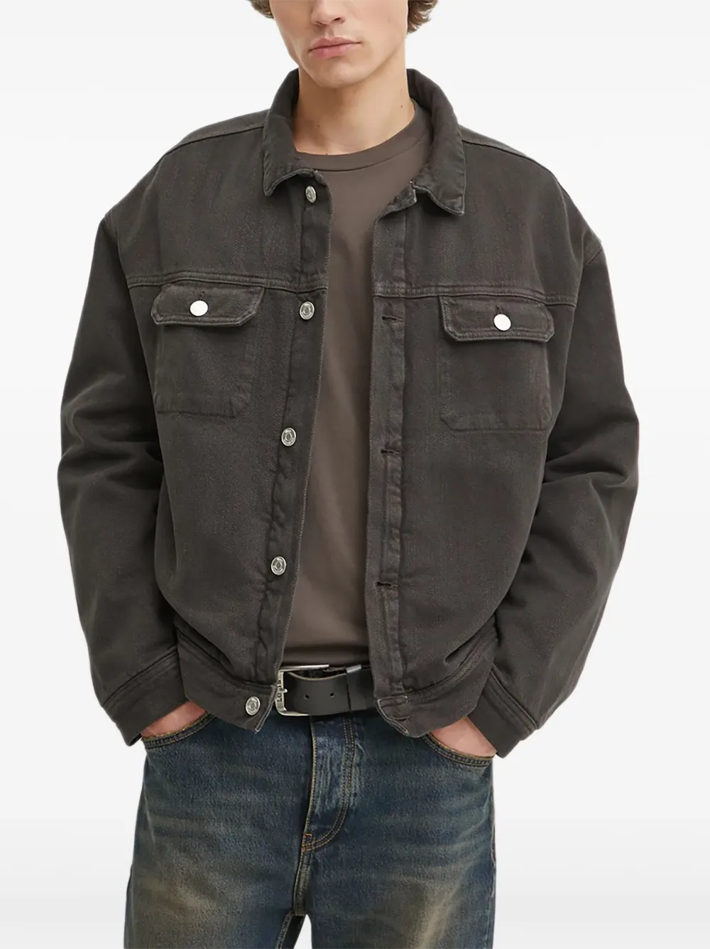 Won Hundred button-fastening denim jacket | Brown | Image 1