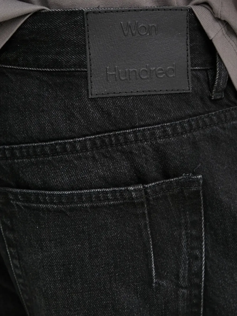 Won Hundred Straight jeans Zwart