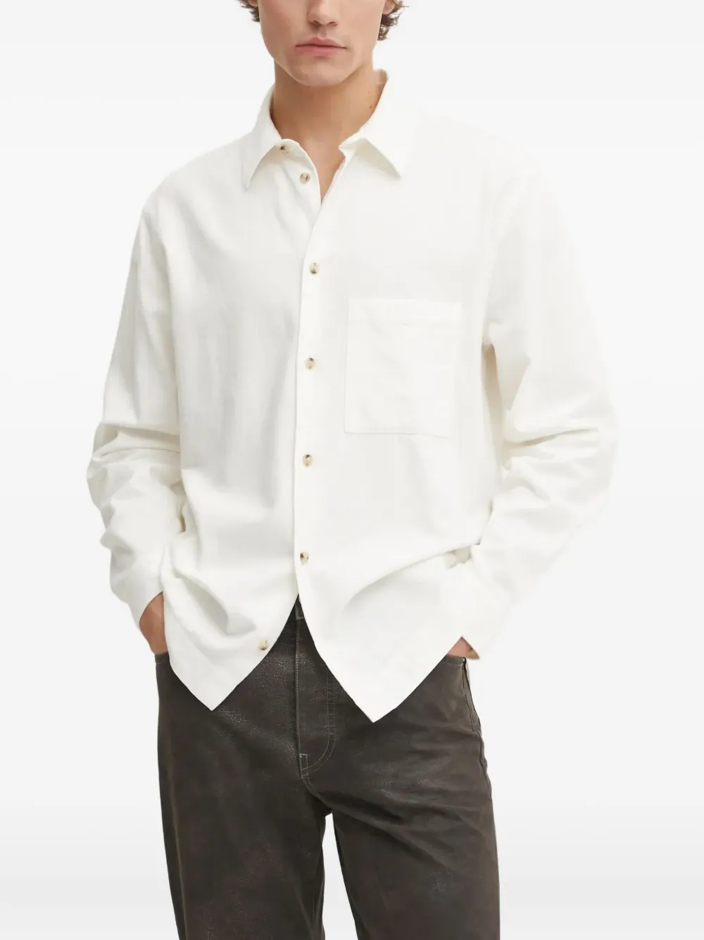 Won Hundred cotton shirt | White | Image 1