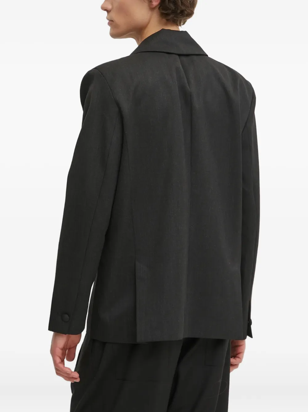  Won Hundred Single-breasted Notched-lapel Suit - Grey 