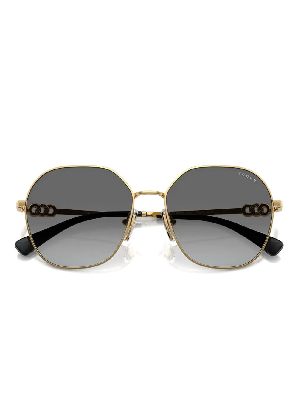 Vogue Eyewear Zonnebril met geometrisch montuur Goud