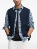 SAMSOE SAMSOE zip-up vest - Blue