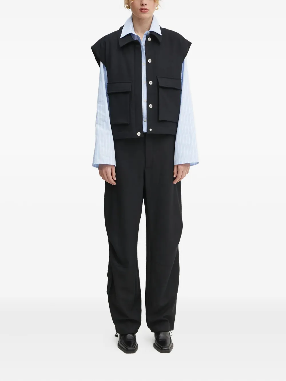 Won Hundred Gestreept blouse - Blauw