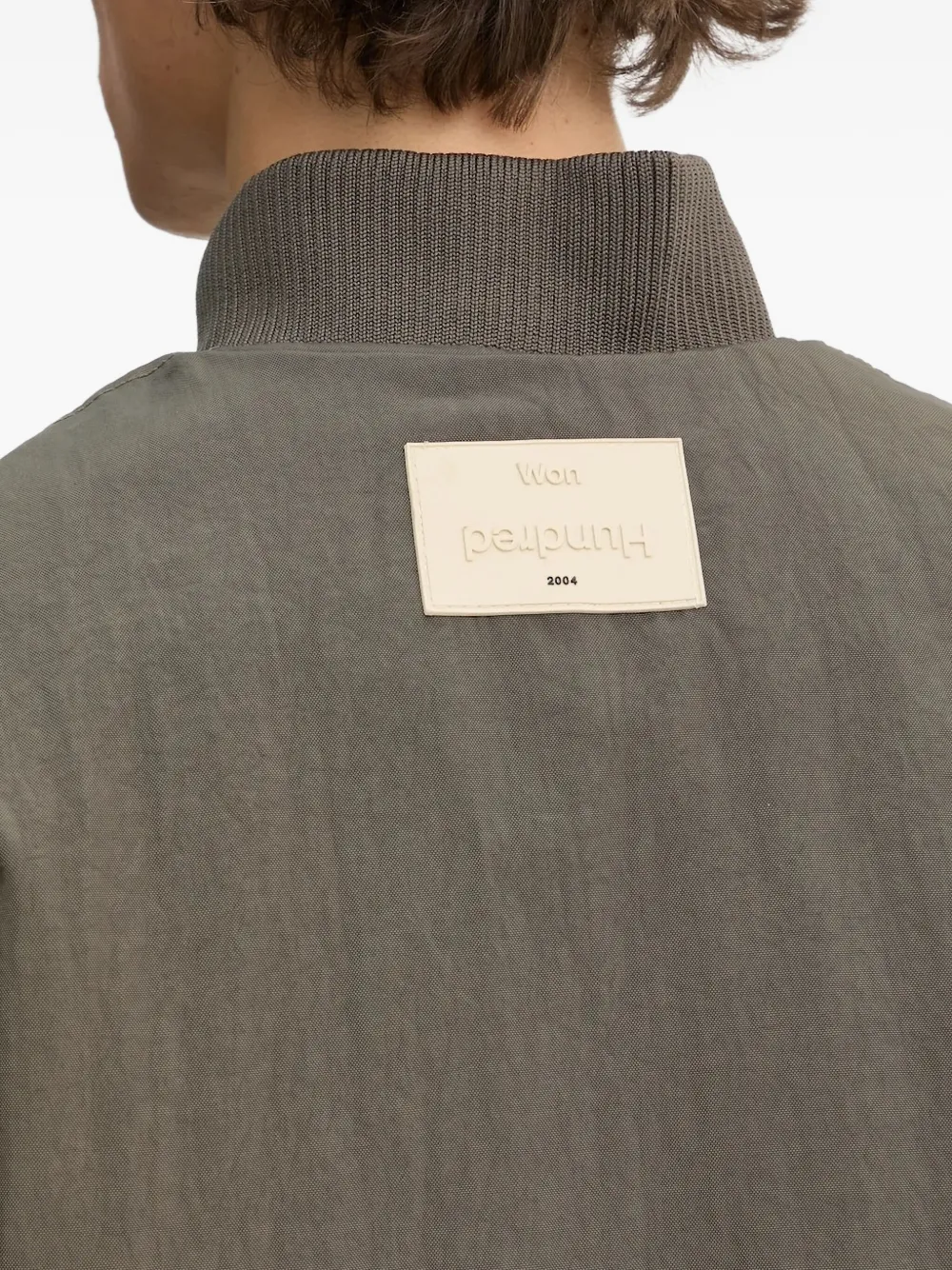 Won Hundred Quilted Bomber Jacket In Green