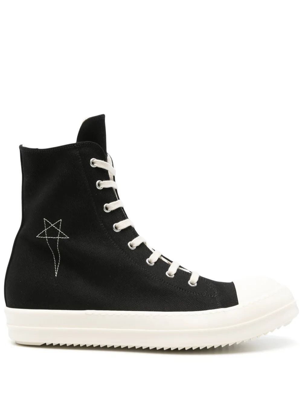 Rick Owens DRKSHDW hi-top sneakers Black