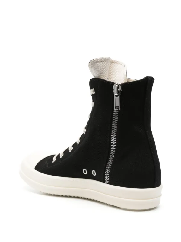 ☆国内発送☆【Rick Owens DRKSHDW】ブーツスニーカー Rick Owens DRKSHDW Slashed Fogachine ハイカット スニーカー
