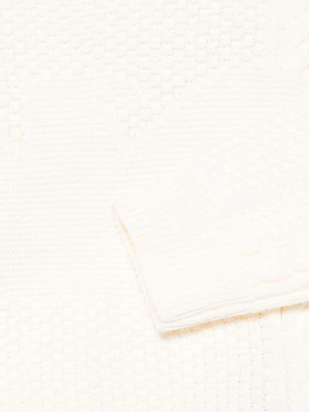 Emporio Armani Kids Trui met intarsia logo Wit